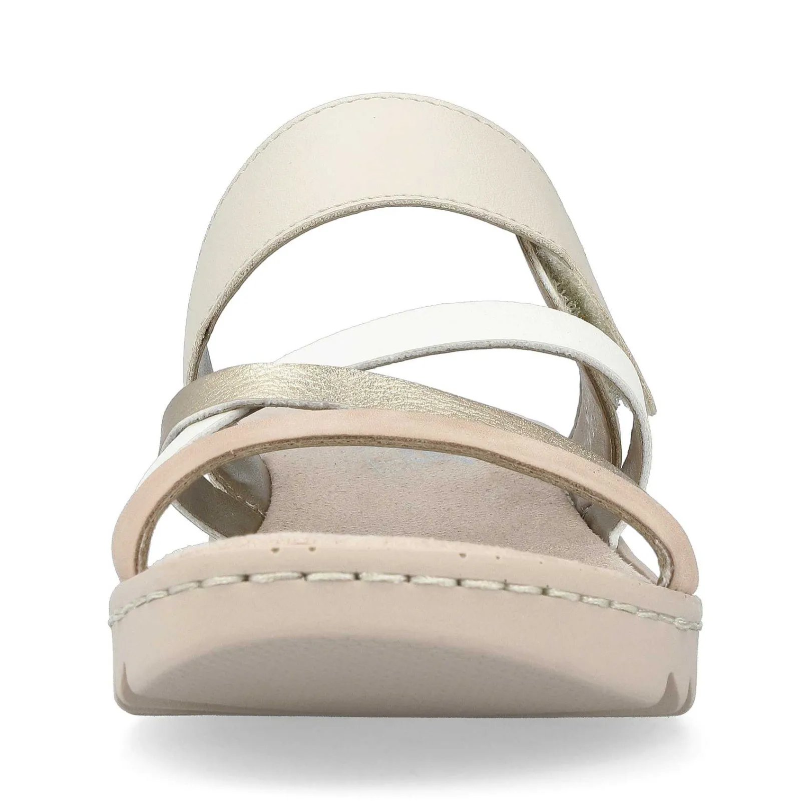 Outlet Women'S Mules Champagne Soft Pink Ladies Mules & Slippers