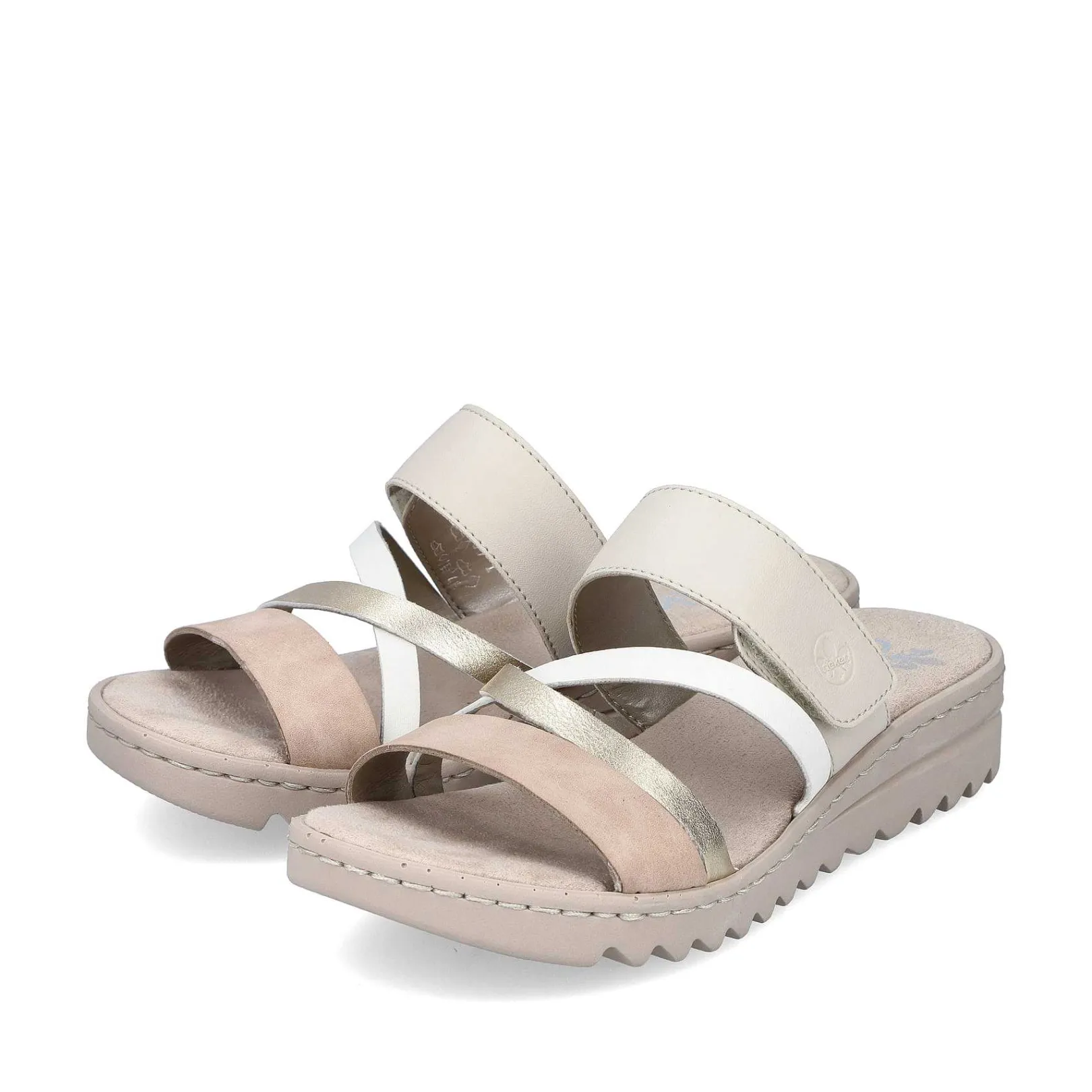 Outlet Women'S Mules Champagne Soft Pink Ladies Mules & Slippers