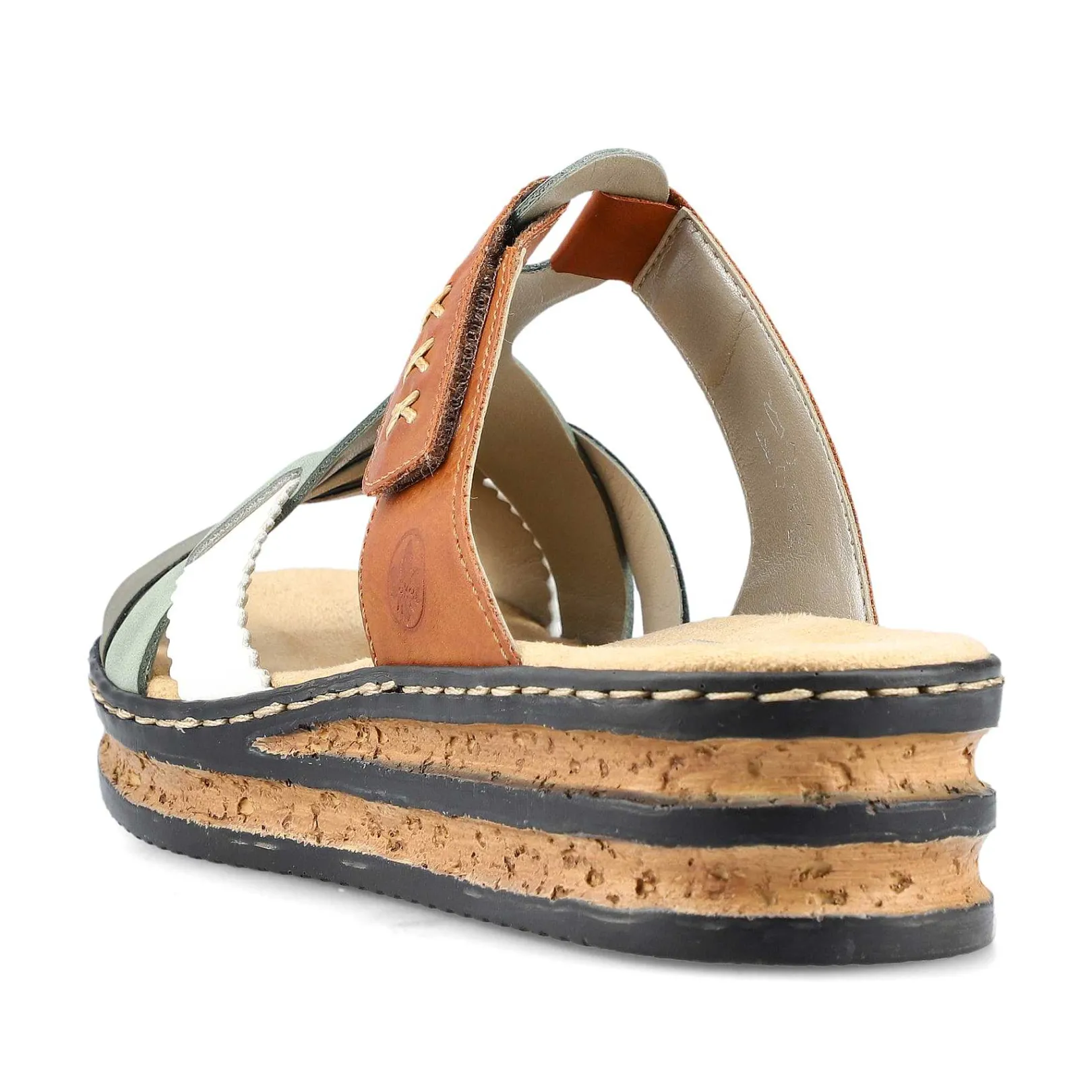 Best Women'S Mules Chocolate Brown-Mint Green-White Ladies Mules & Slippers