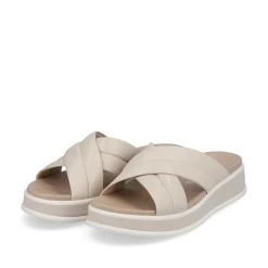 Sale Women'S Mules Cream Beige Ladies Mules & Slippers