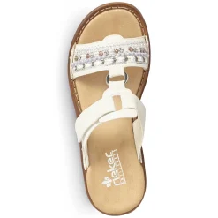 Outlet Women'S Mules Cream White Ladies Mules & Slippers