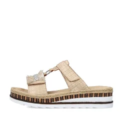 Best Women'S Mules Cream Beige Ladies Mules & Slippers
