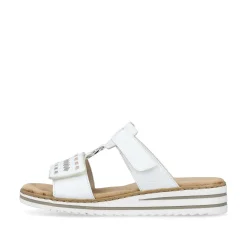Online Women'S Mules Crystal White Ladies Mules & Slippers