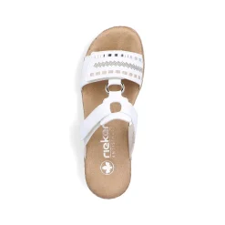 Online Women'S Mules Crystal White Ladies Mules & Slippers