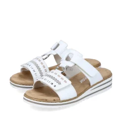 Online Women'S Mules Crystal White Ladies Mules & Slippers
