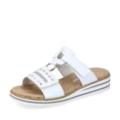 Online Women'S Mules Crystal White Ladies Mules & Slippers
