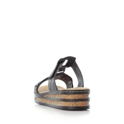 Online Women'S Mules Dark Blue Ladies Mules & Slippers