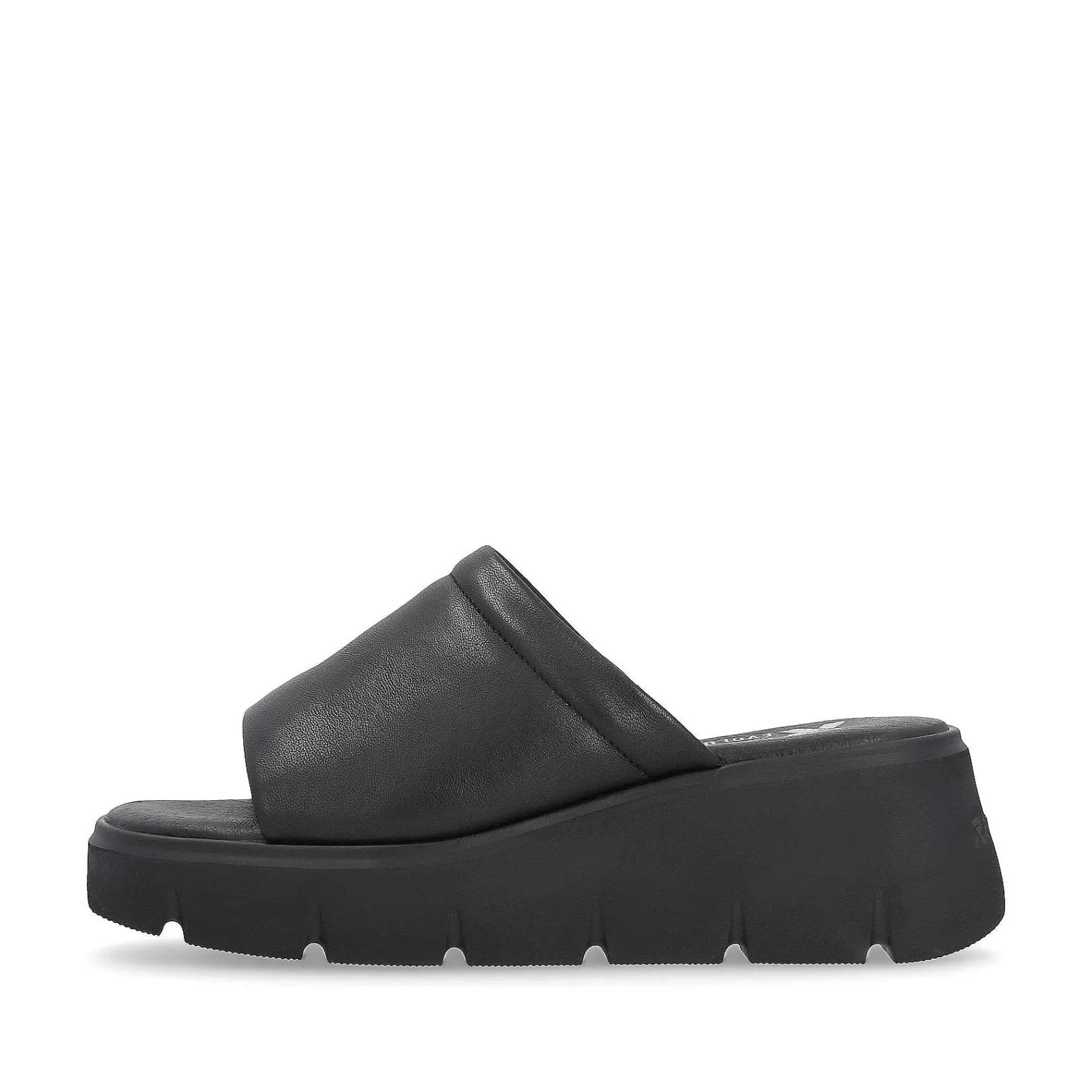 Hot Women'S Mules Deep Black Ladies Mules & Slippers