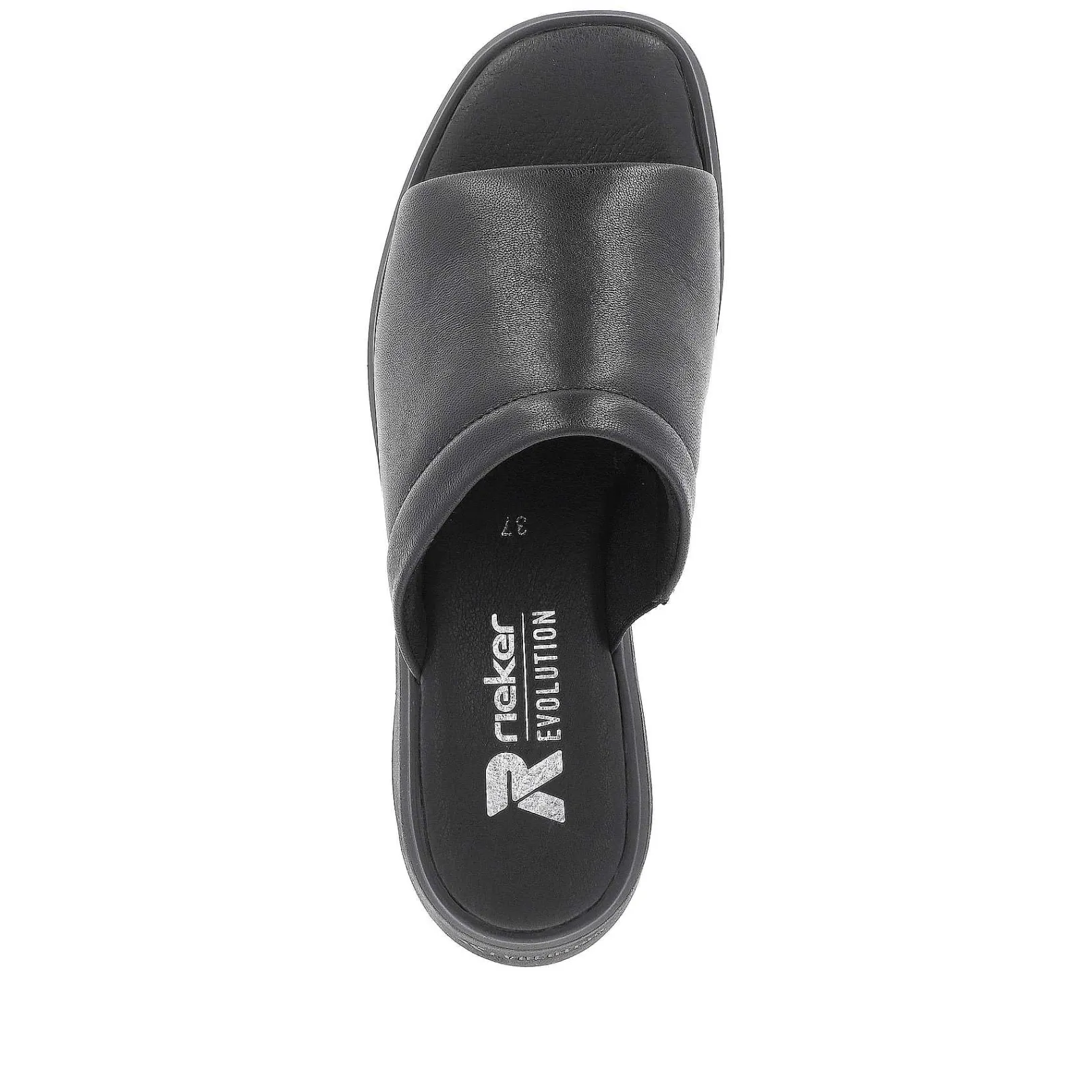 Hot Women'S Mules Deep Black Ladies Mules & Slippers