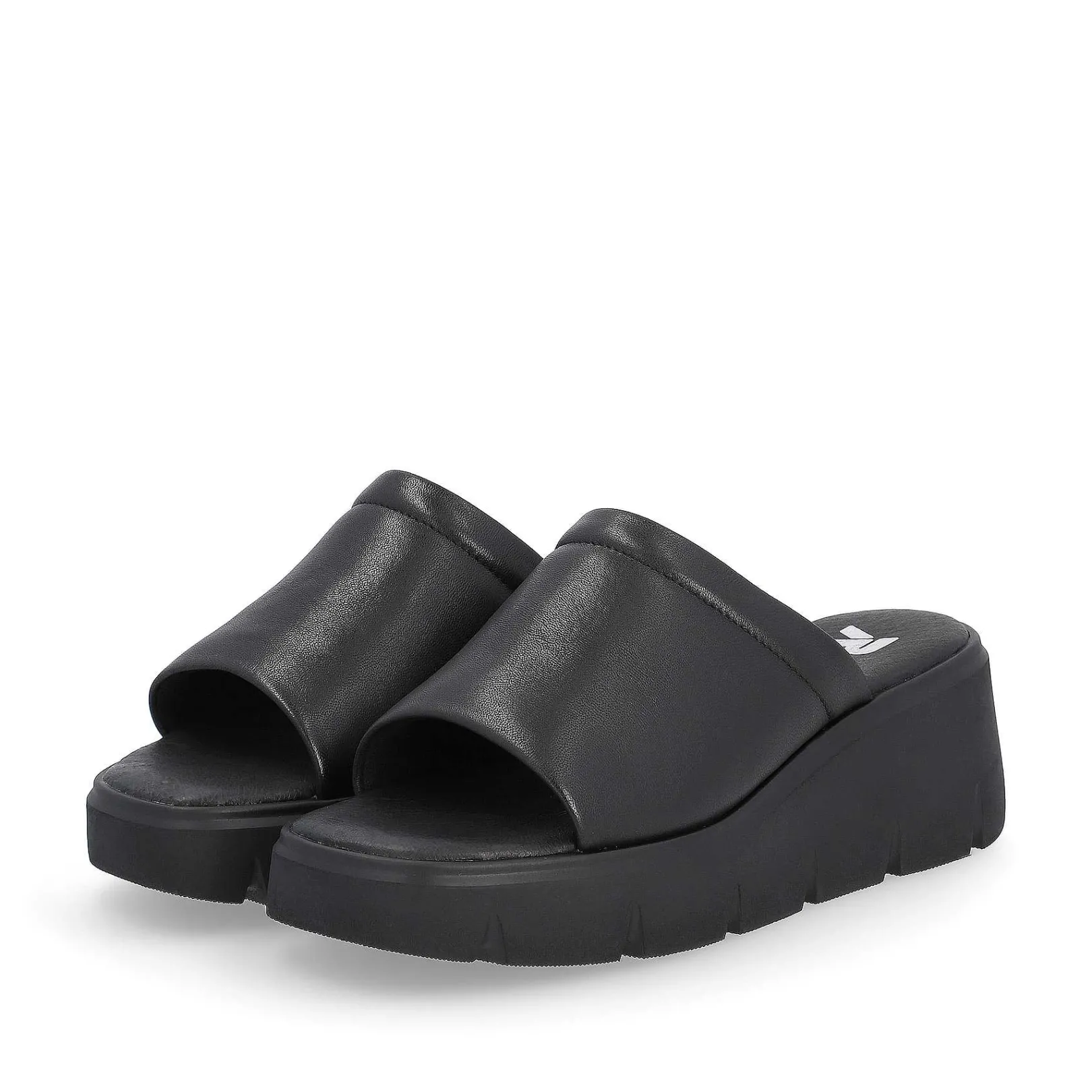 Hot Women'S Mules Deep Black Ladies Mules & Slippers