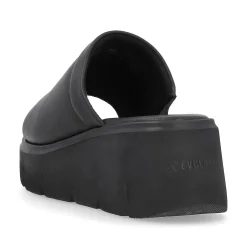 Hot Women'S Mules Deep Black Ladies Mules & Slippers