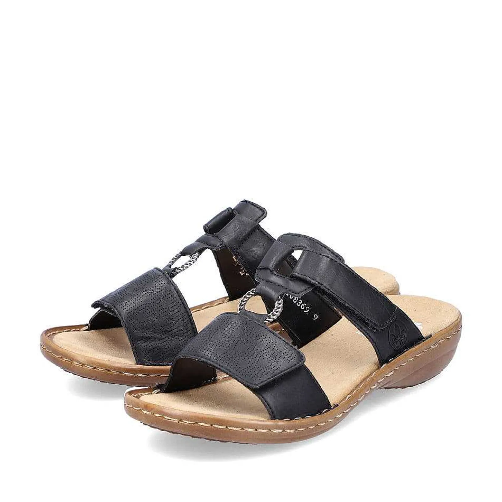 Sale Women'S Mules Deep Black Ladies Mules & Slippers
