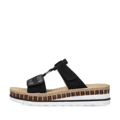Women'S Mules Deep Black Ladies Mules & Slippers