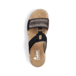 Women'S Mules Deep Black Ladies Mules & Slippers