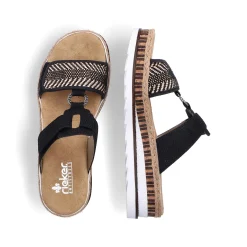 Women'S Mules Deep Black Ladies Mules & Slippers