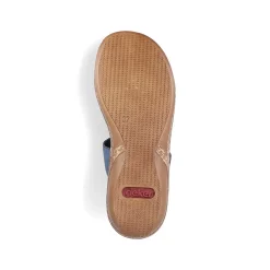Women'S Mules Denim Blue Ladies Mules & Slippers
