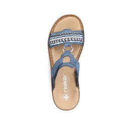 Women'S Mules Denim Blue Ladies Mules & Slippers
