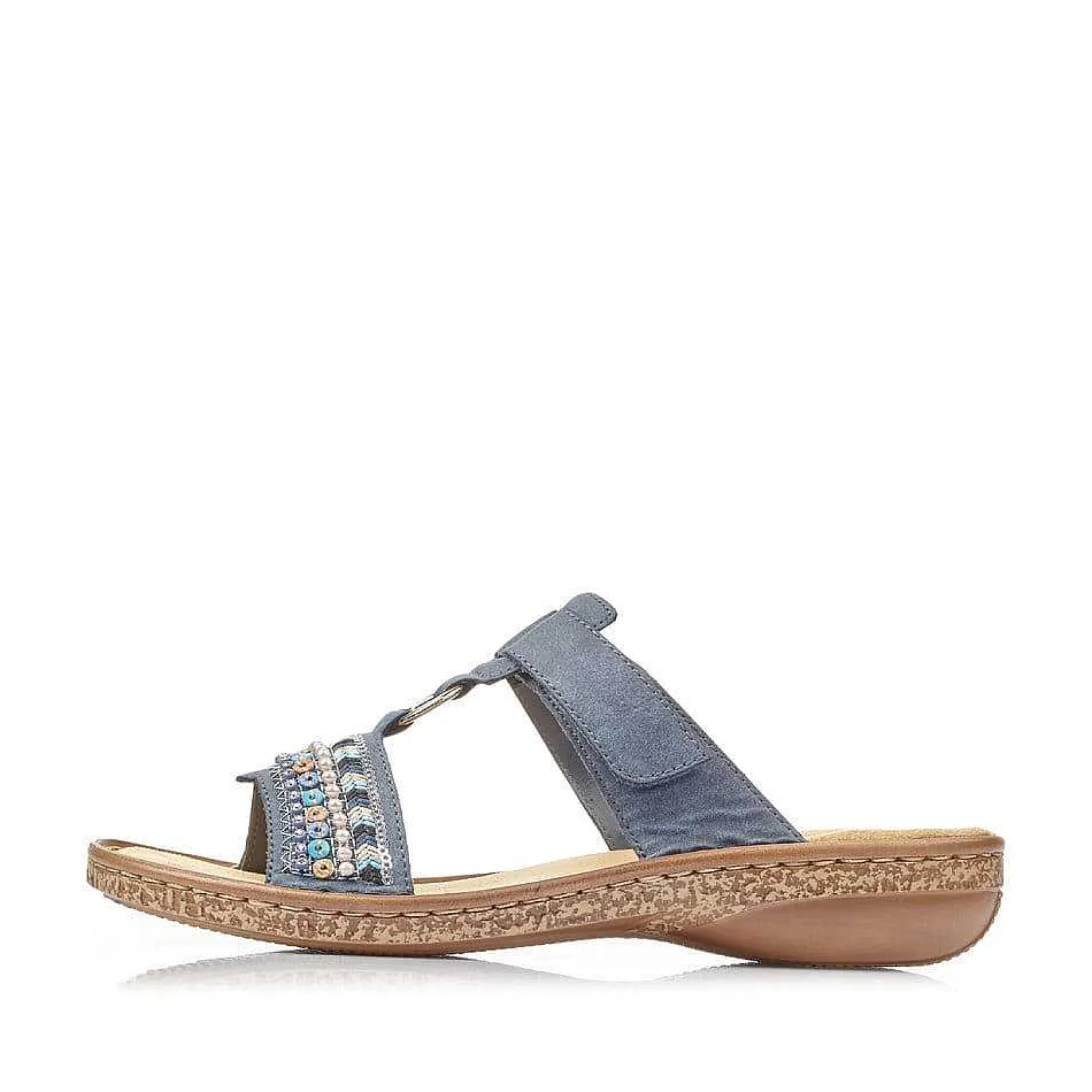 Women'S Mules Denim Blue Ladies Mules & Slippers