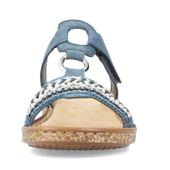 Women'S Mules Denim Blue Ladies Mules & Slippers