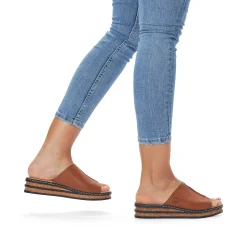 Online Women'S Mules Espresso Brown Ladies Mules & Slippers