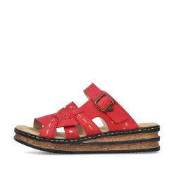 Best Women'S Mules Fire Red Ladies Colorful Styles