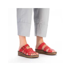 Best Women'S Mules Fire Red Ladies Colorful Styles