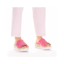 Clearance Women'S Mules Flamingo Pink Ladies Vegan