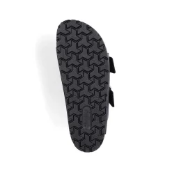 Outlet Women'S Mules Glossy Black Ladies Mules & Slippers