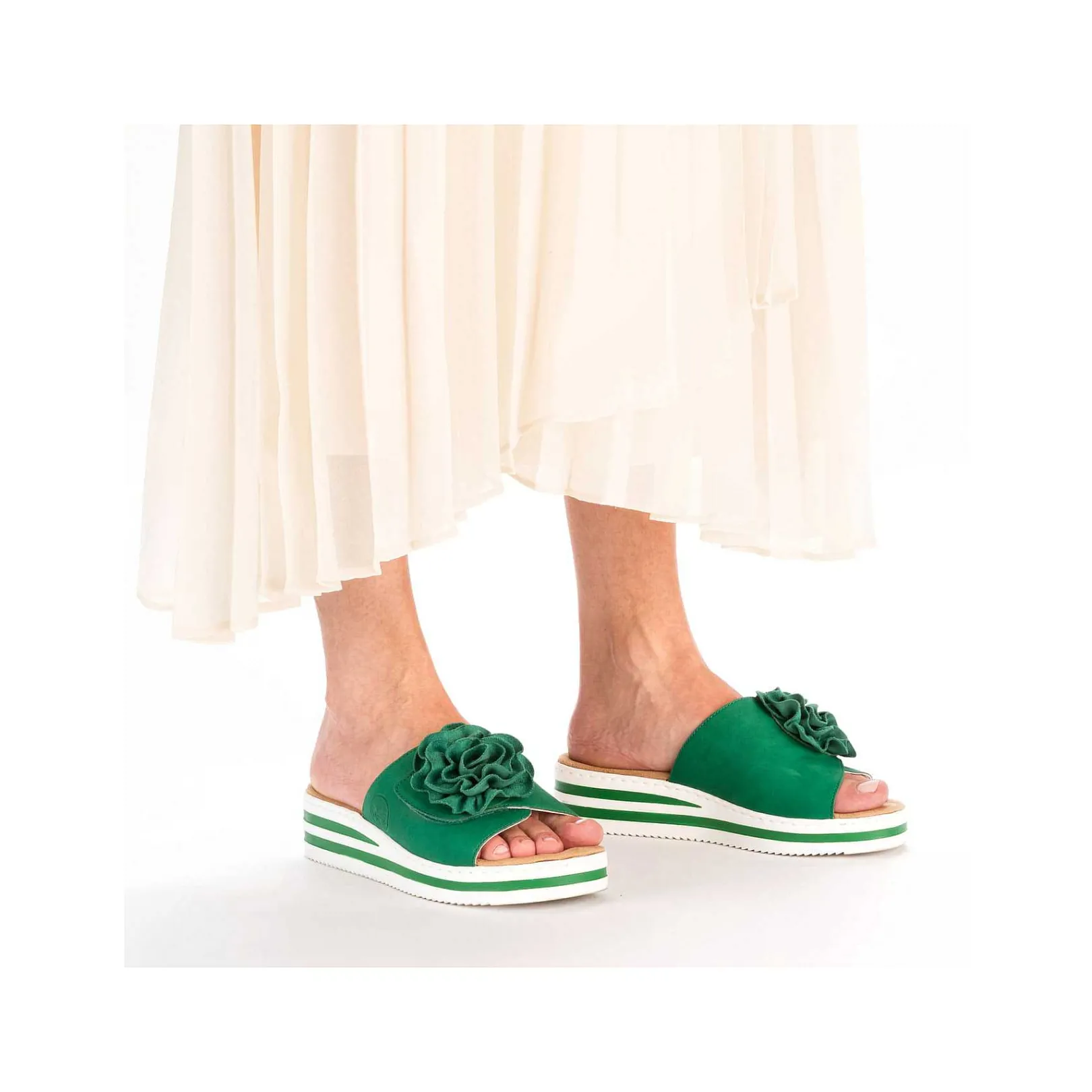Best Women'S Mules Grass Green Men'S Summer Shoes