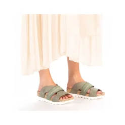 Clearance Women'S Mules Green Gray Ladies Mules & Slippers