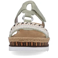 New Women'S Mules Green Gray Ladies Mules & Slippers