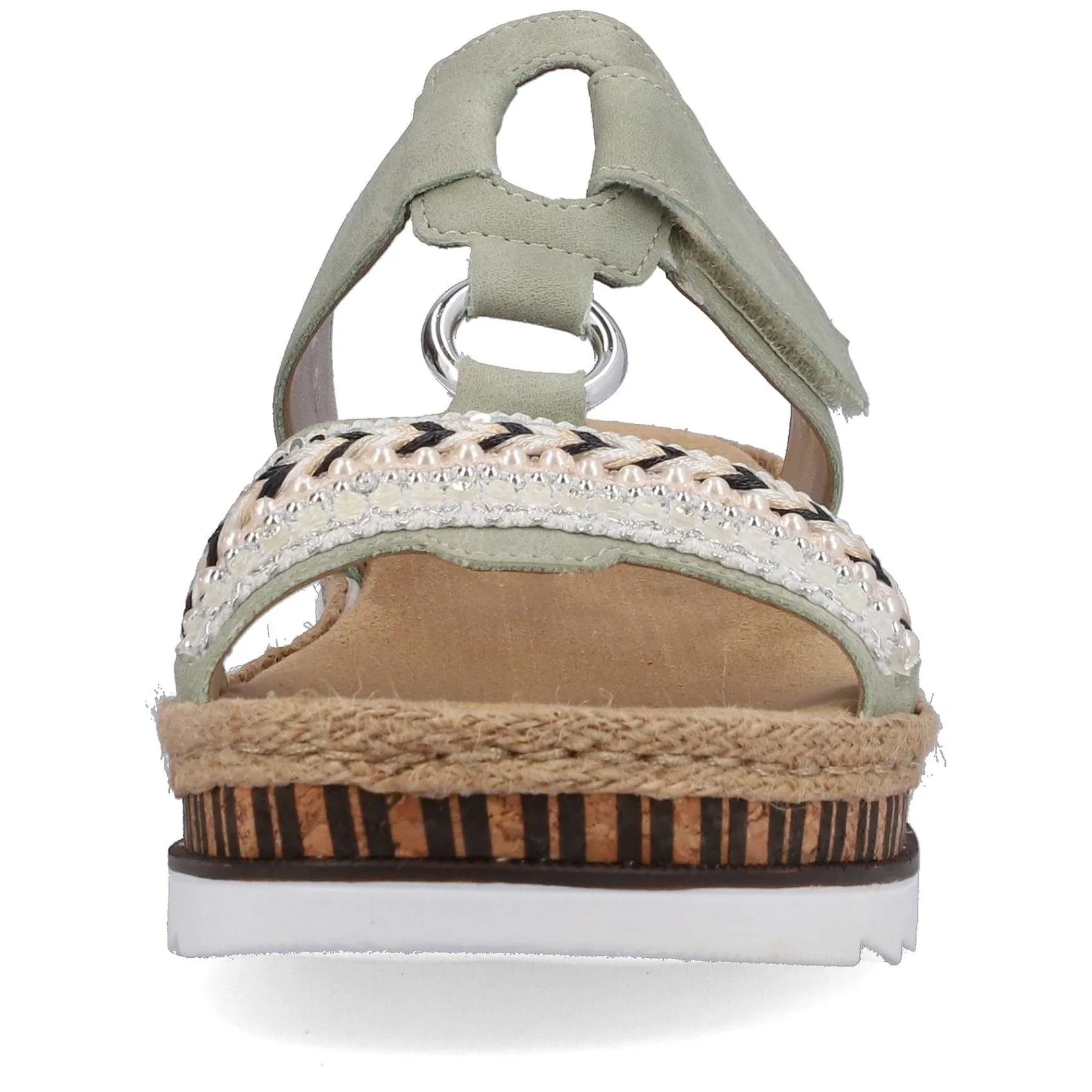 New Women'S Mules Green Gray Ladies Mules & Slippers