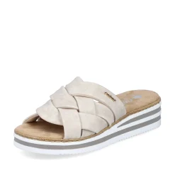 Sale Women'S Mules Light Beige Ladies Mules & Slippers