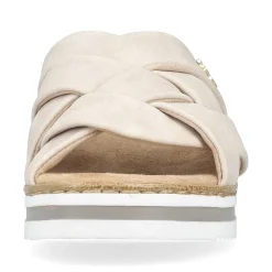 Sale Women'S Mules Light Beige Ladies Mules & Slippers