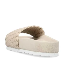 Outlet Women'S Mules Light Beige Ladies Mules & Slippers