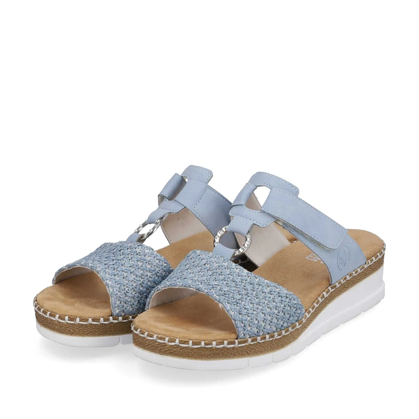 Sale Women'S Mules Light Blue Ladies Mules & Slippers