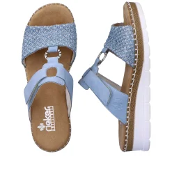 Sale Women'S Mules Light Blue Ladies Mules & Slippers
