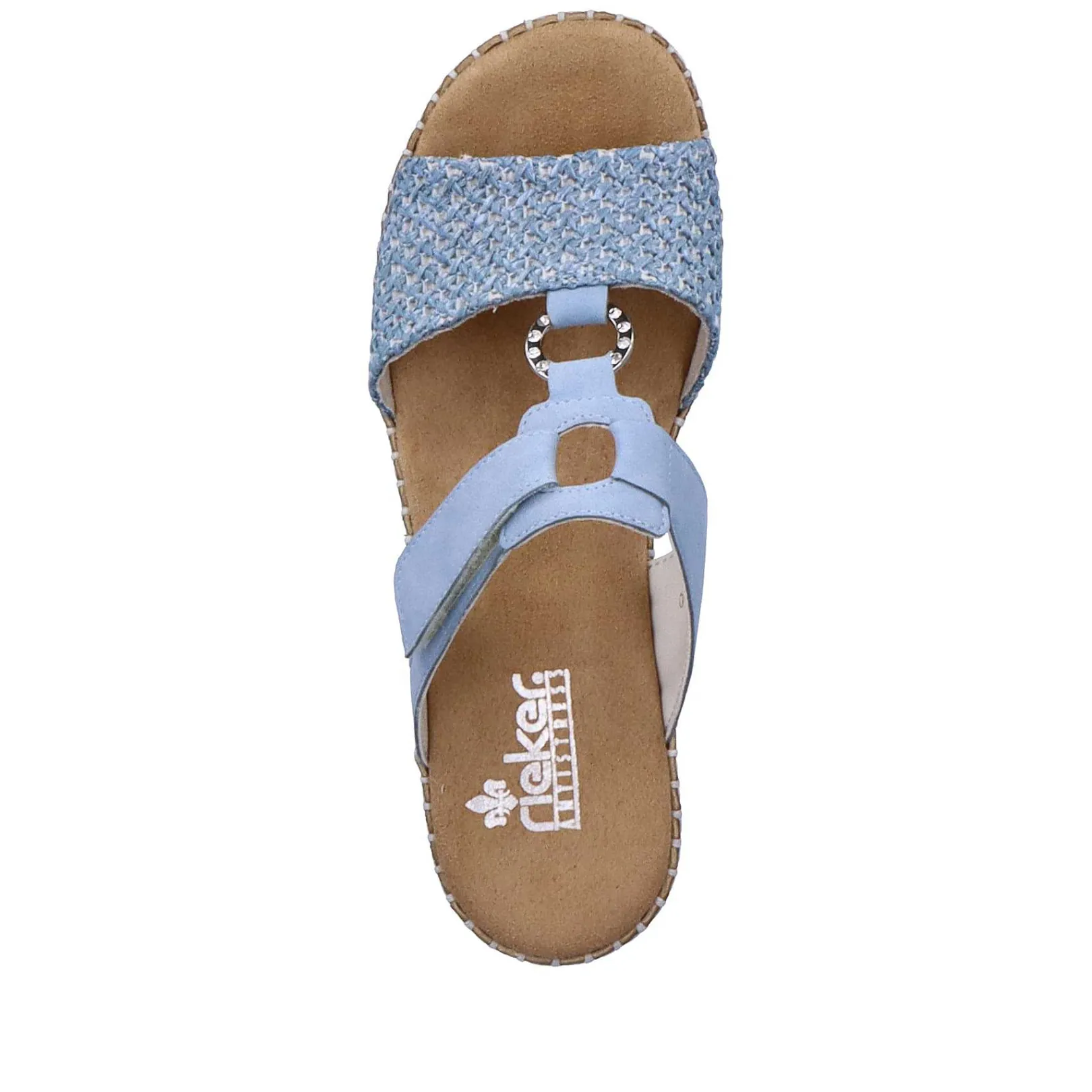 Sale Women'S Mules Light Blue Ladies Mules & Slippers