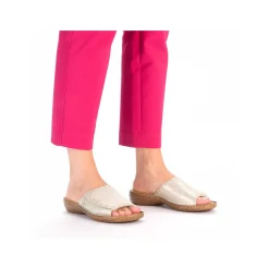 Sale Women'S Mules Light Beige Ladies Mules & Slippers