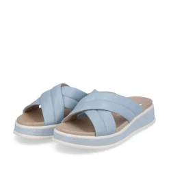 Discount Women'S Mules Light Summer Blue Ladies Mules & Slippers