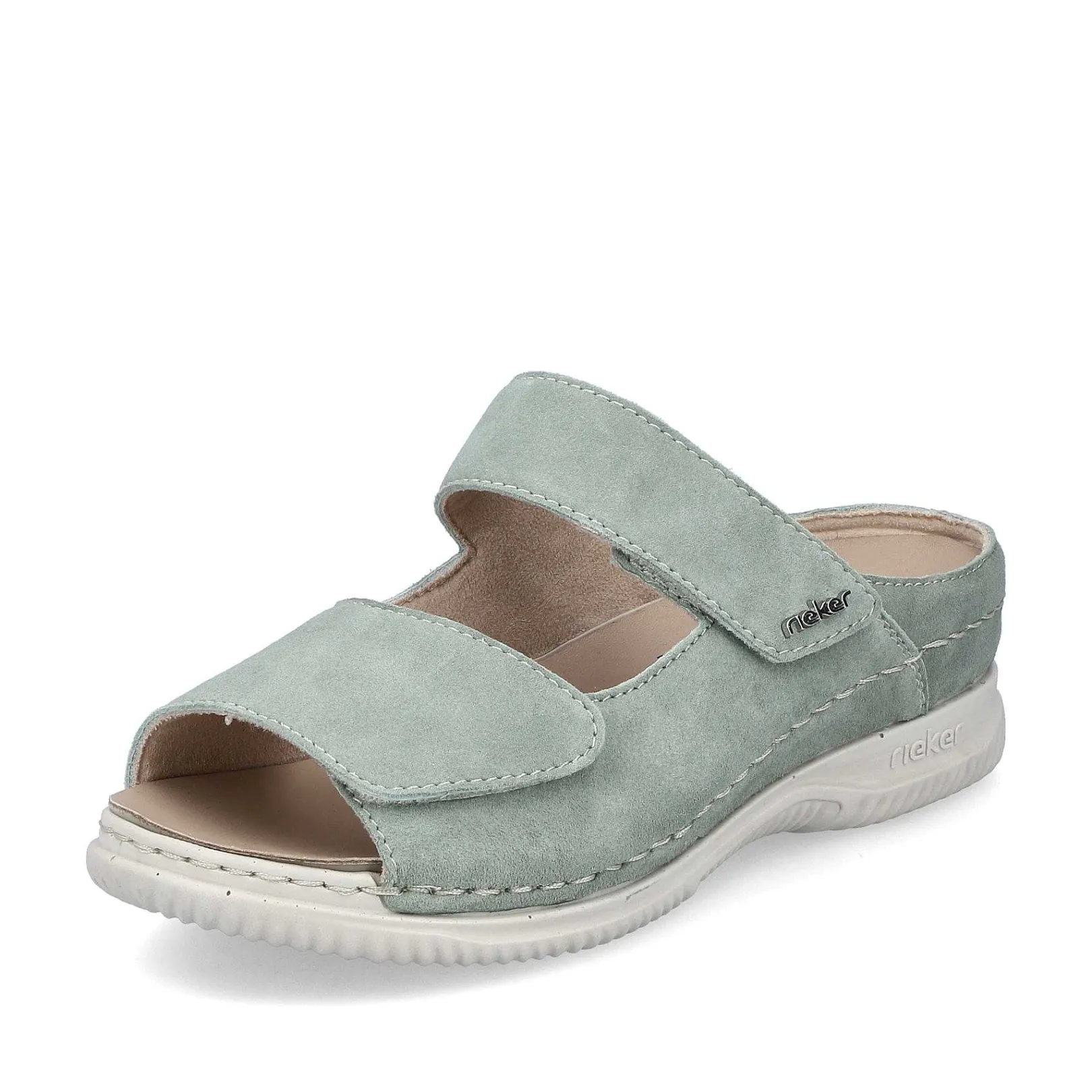 Online Women'S Mules Light Green Ladies Mules & Slippers