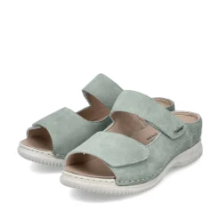 Online Women'S Mules Light Green Ladies Mules & Slippers