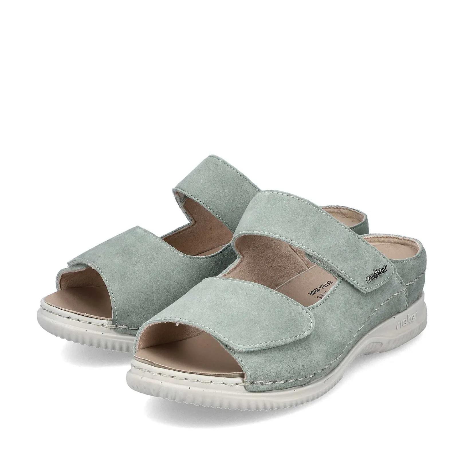 Online Women'S Mules Light Green Ladies Mules & Slippers