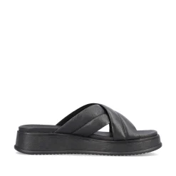 Outlet Women'S Mules Midnight Black Ladies Mules & Slippers