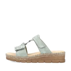 New Women'S Mules Mint Green Ladies Mules & Slippers