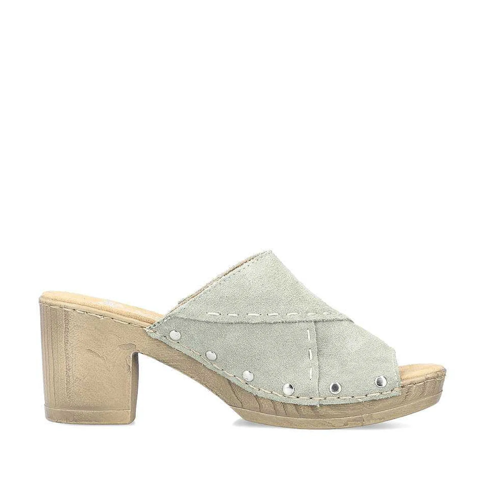 New Women'S Mules Mint Green Ladies Mules & Slippers