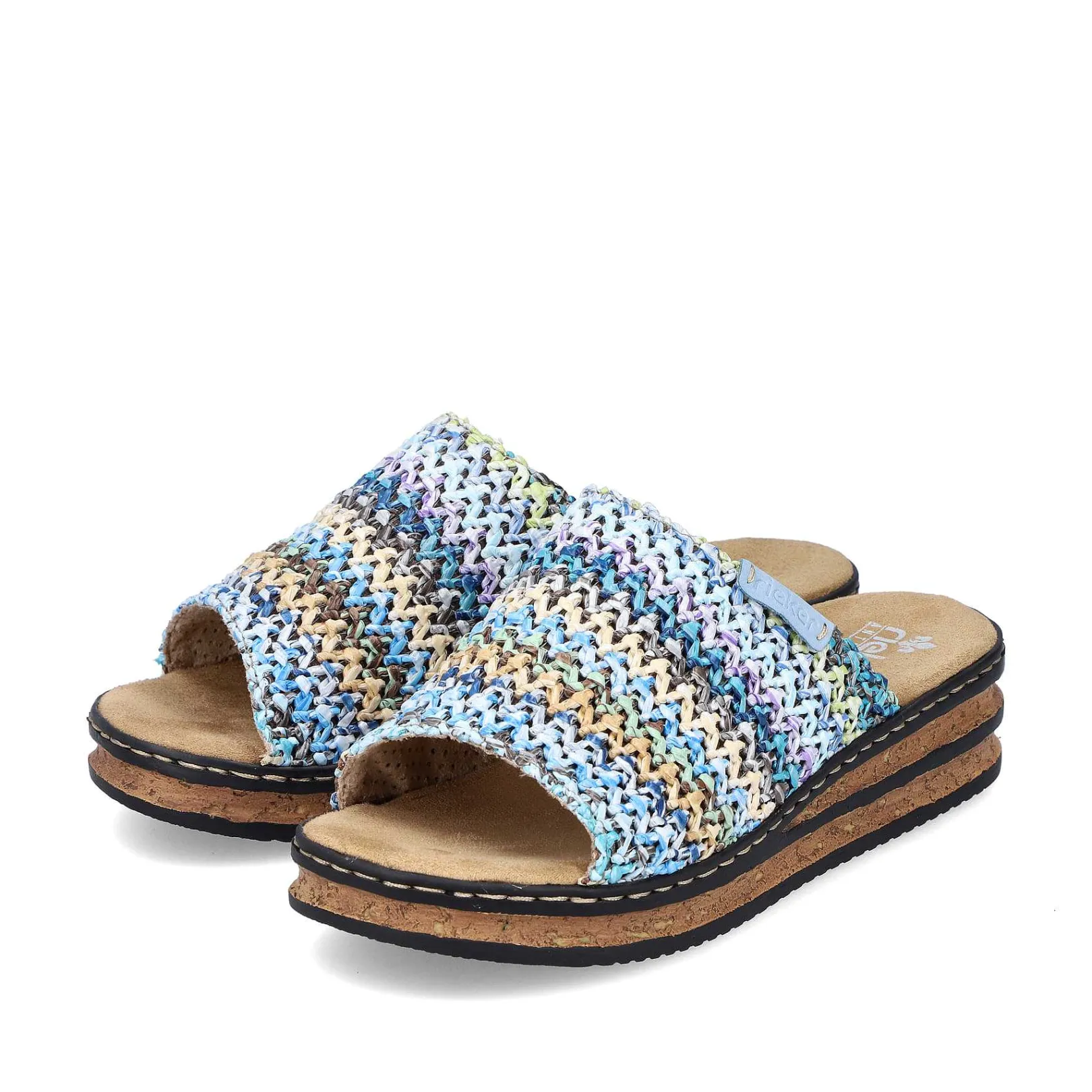 Sale Women'S Mules Multi-Sky Blue Men'S Summer Shoes