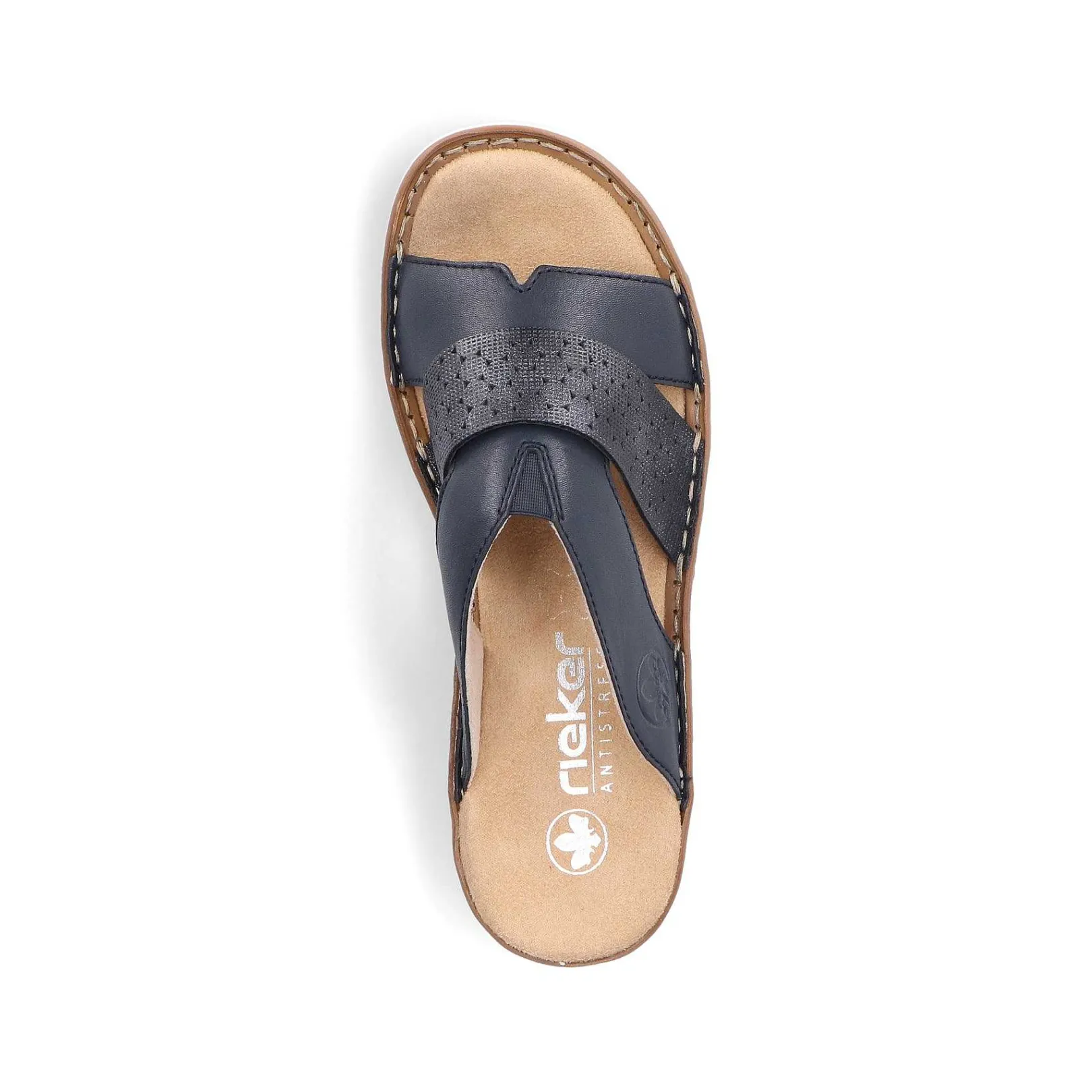 New Women'S Mules Navy Blue Ladies Mules & Slippers