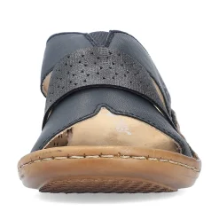 New Women'S Mules Navy Blue Ladies Mules & Slippers