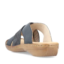 New Women'S Mules Navy Blue Ladies Mules & Slippers